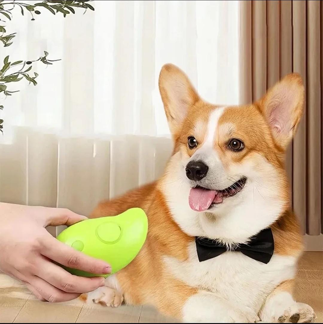 Cepillo Vaporizador 3 en 1 Para Mascotas